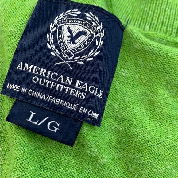 American Eagle green sweater large - Picture 5 of 5